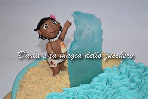 Baby Moana Cake - CakeCentral.com