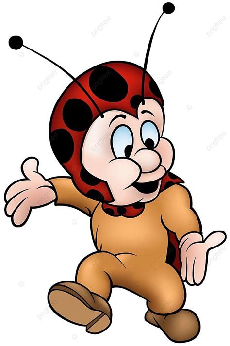 Ladybug Walker Walk Hiker Clipart Vector, Walk, Hiker, Clipart PNG and ...