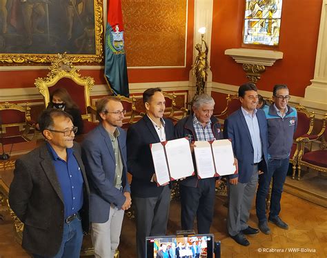 El Gobierno Autónomo Municipal De La Paz Y Wwf Firman Acuerdo Para