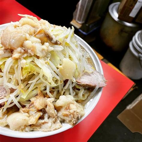 『大ラーメン 豚マシヤサイニンニクアブラ』ラーメン二郎 柏店のレビュー ラーメンデータベース