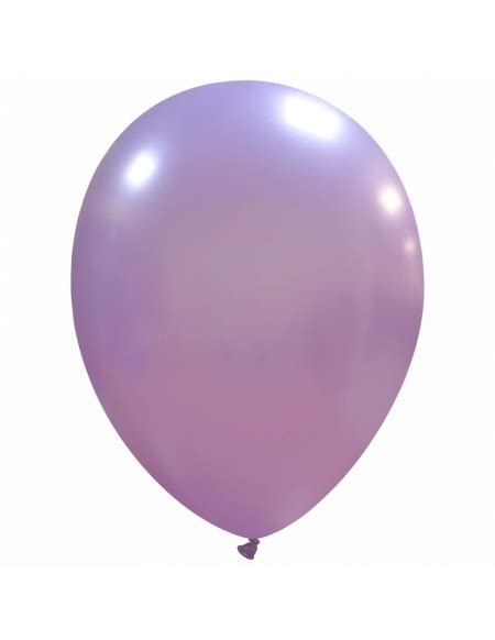 Comprar Globos De Latex Redondos Cm Metalizado Lila