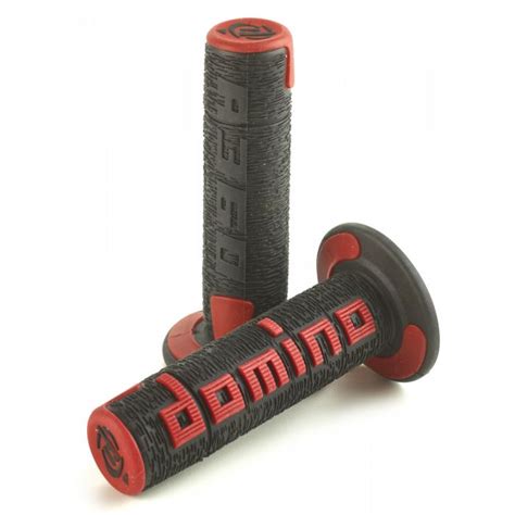 Domino Grips Mx A Comfort Black Red