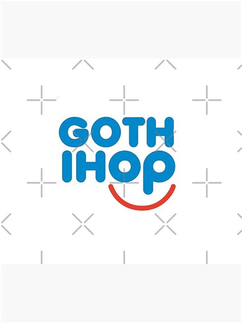 Couvre Lit Goth Ihop Par Misterklepto Redbubble