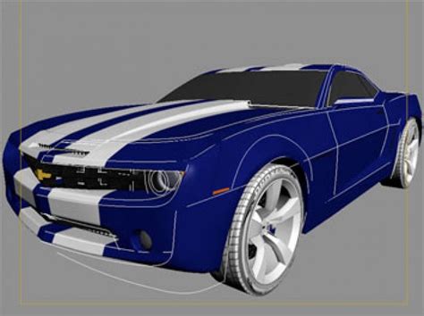 Camaro Blueprint Setup Car Body Design