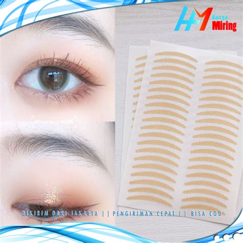 Skot Mata Eyelide 20Pasang Double Eyelid Stickers Tape 40Pcs Stiker