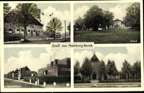 Ansichtskarte Postkarte Hamburg Wandsbek Farmsen Berne Akpool De