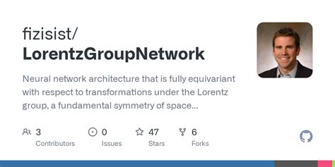 Github Fizisist Lorentzgroupnetwork Neural Network Architecture That