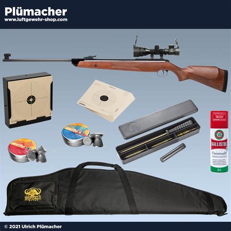 Diana Luftgewehr 350 Magnum Komplettset Mit Einem Zielfernrohr 2 6x40