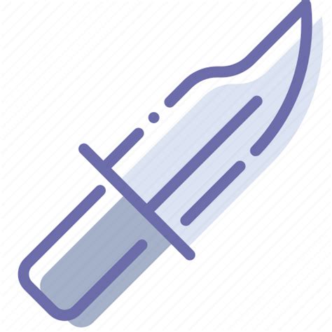 Combat Knife Military Weapon Icon