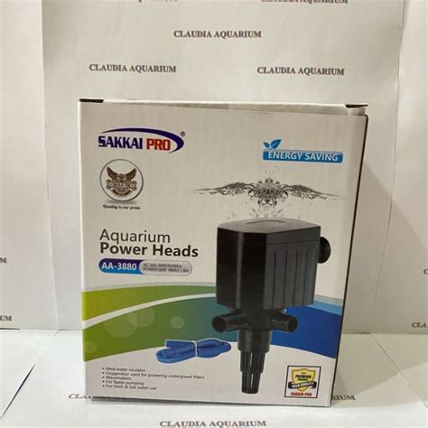 Jual Mesin Pompa Aquarium Kolam Celup Power Head Sakkai Pro Aa