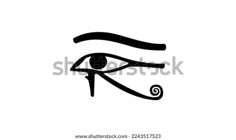 Eye Horus Vector Left Eye Stock Vector (Royalty Free) 2243517523 ...