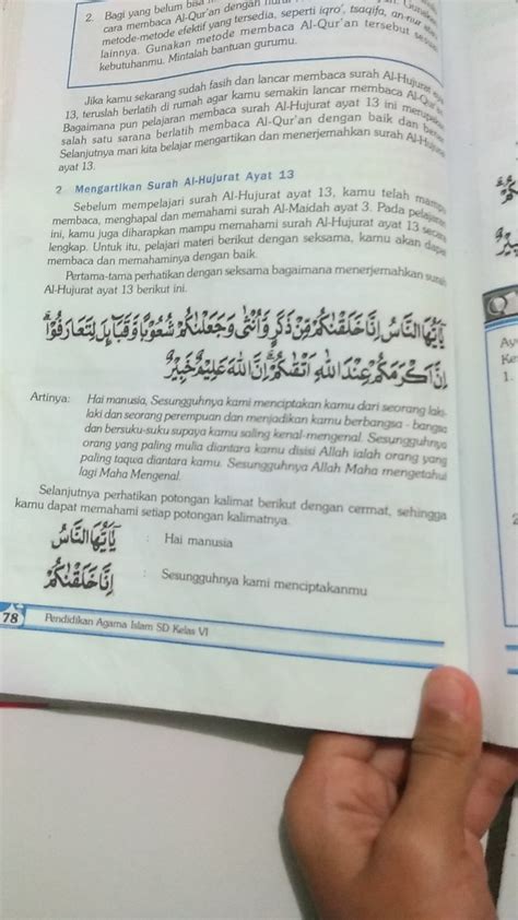 Detail Surat Al Hujurat Ayat 13 Beserta Artinya Koleksi Nomer 41