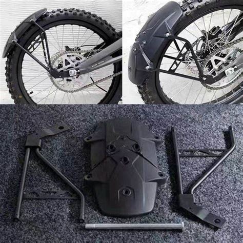 Rear Wheel Fender Mud Guard Motorcycle Plastic Mudguards For Surron S