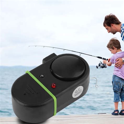 Aliexpress Buy Electronic Led Light Fish Bite Sound Alarm Bell