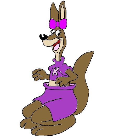 Kylie Kangaroo Without Her Bum Bag Png By Ygf12 On Deviantart