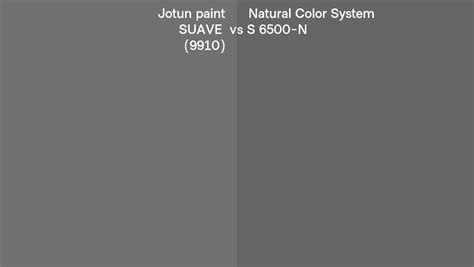 Jotun Paint Suave Vs Natural Color System S N Side By Side