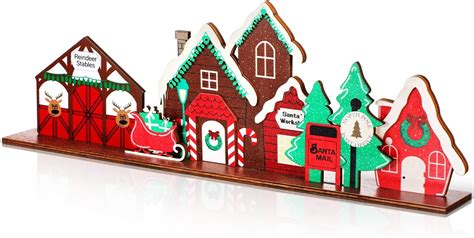 Amazon Syhood Farmhouse Christmas Decor Vintage Christmas Village