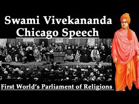 Original Speech Swami Vivekananda Chicago Speech In English I Swami