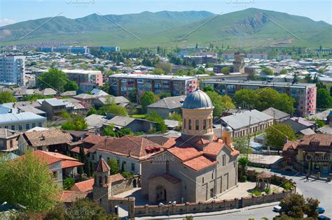 Skyline of Gori, Georgia | High-Quality Architecture Stock Photos ...