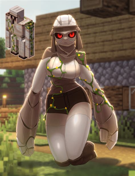 Minecraft Iron Golem Girl