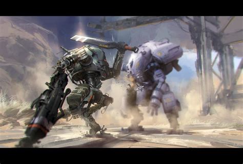 Artstation Titanfall 2 Titan Concepts Hethe Srodawa Titanfall