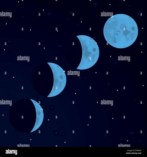 Fases De La Luna Fotos E Im Genes De Stock Alamy