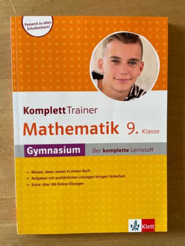 Komplett Trainer Mathematik 9 Klasse Gymnasium Der Komplette Lernstoff