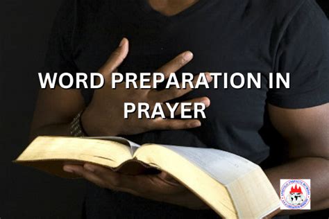 WORD PREPARATION IN PRAYER – Apostolic Prophetic Network Liberation ...