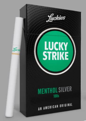 Lucky Strike Menthol Silver 100 Box — Uf Corporation Inc