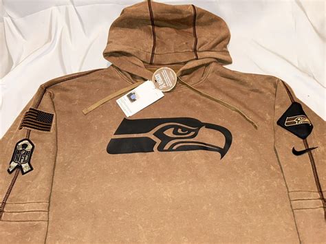 Nike Seattle Seahawks Salute To Service Hoodie 2023 Mens Sideline