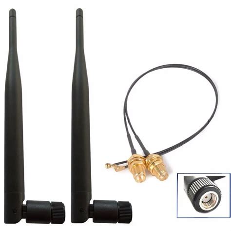 AH LINK WiFi Antenna 18dB Aerial SMA Male Wireless 2 4GHz Wi Fi Router