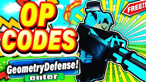 All New Secret Codes In Roblox Geometry Defense New Codes In Roblox