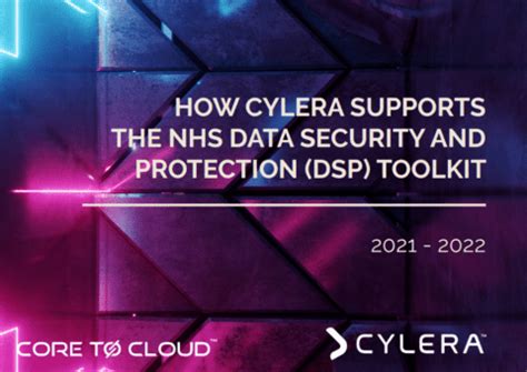 How Cylera Supports The NHS Data Security And Protection DSP Toolkit