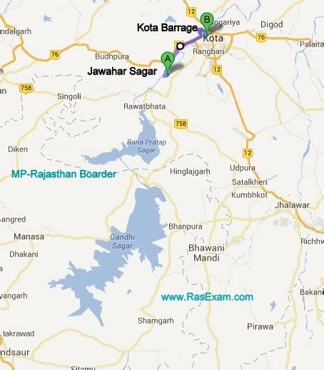 Dams on Chambal River in Rajasthan, MP ~ RAS Exam 2024 News, Old Papers ...