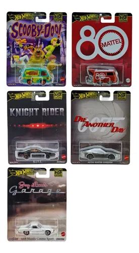 Serie 5 Pzs Hot Wheels Premium Pop Culture Esc 1 64 Rojo Azul Blanco Plateado Negro MercadoLibre