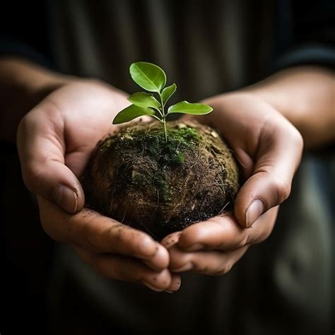 Premium Photo Realistic World Environment Day Hands Holding Earth