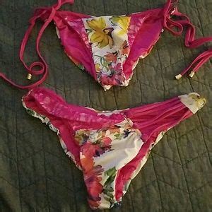 Beach Bunny Swim Med Pc Beach Bunny Floral Bikini Set Trade Ok Poshmark