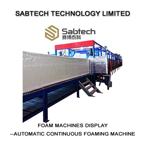 Continuous Foaming Machine For Soft Polyurethane Foam Sabtech