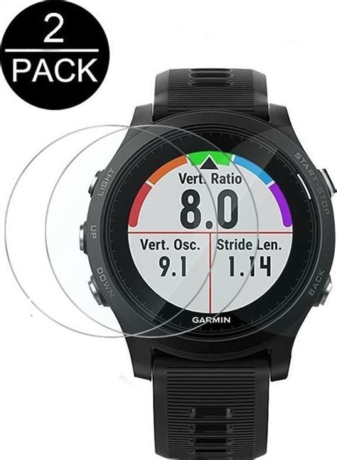 2X Tempered Glass Screen Protector Geschikt Voor Garmin Forerunner 935