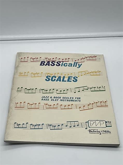 BASSically Scales Jazz and Rock Scales for Bass Clef | Reverb