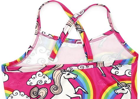 Buy Amzbarley Girls Swimwear Unicorn Mermaid Rainbow Dinosaur Pattern Pcs Bikini Tankini Set