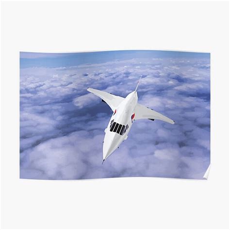 "Concorde Supersonic" Poster for Sale by Speedbirddesign | Redbubble