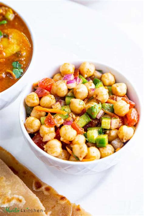 Easy Chana Salad Recipe | Indian Chickpea Salad - Shweta in the Kitchen