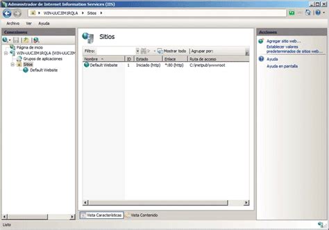 Cómo configurar Virtual Hosts en Windows 2008 con IIS