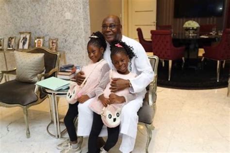 Picture Of Atiku Abubakar And His Grand Daughters | 36NG