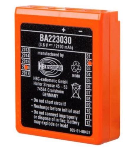 Hbc Radio Remote Battery Ba At Wireless Crane Remote