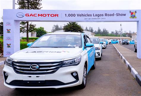 THE 1000 CAR ROAD SHOW | GAC MOTOR NIGERIA DELIVERS VEHICLES FOR ...