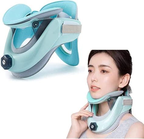 Jlasdr Inflatable Neck Traction Bandage Cervical Spine Pain Relief