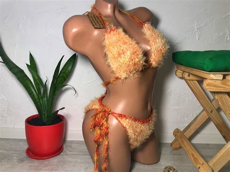 Hot Sexy Crochet Bikini Women Swimsuit Summer Trends Sexy Etsy