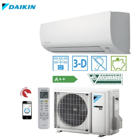 Daikin Comfora FTXP20M RXP20M Termomisija Lt